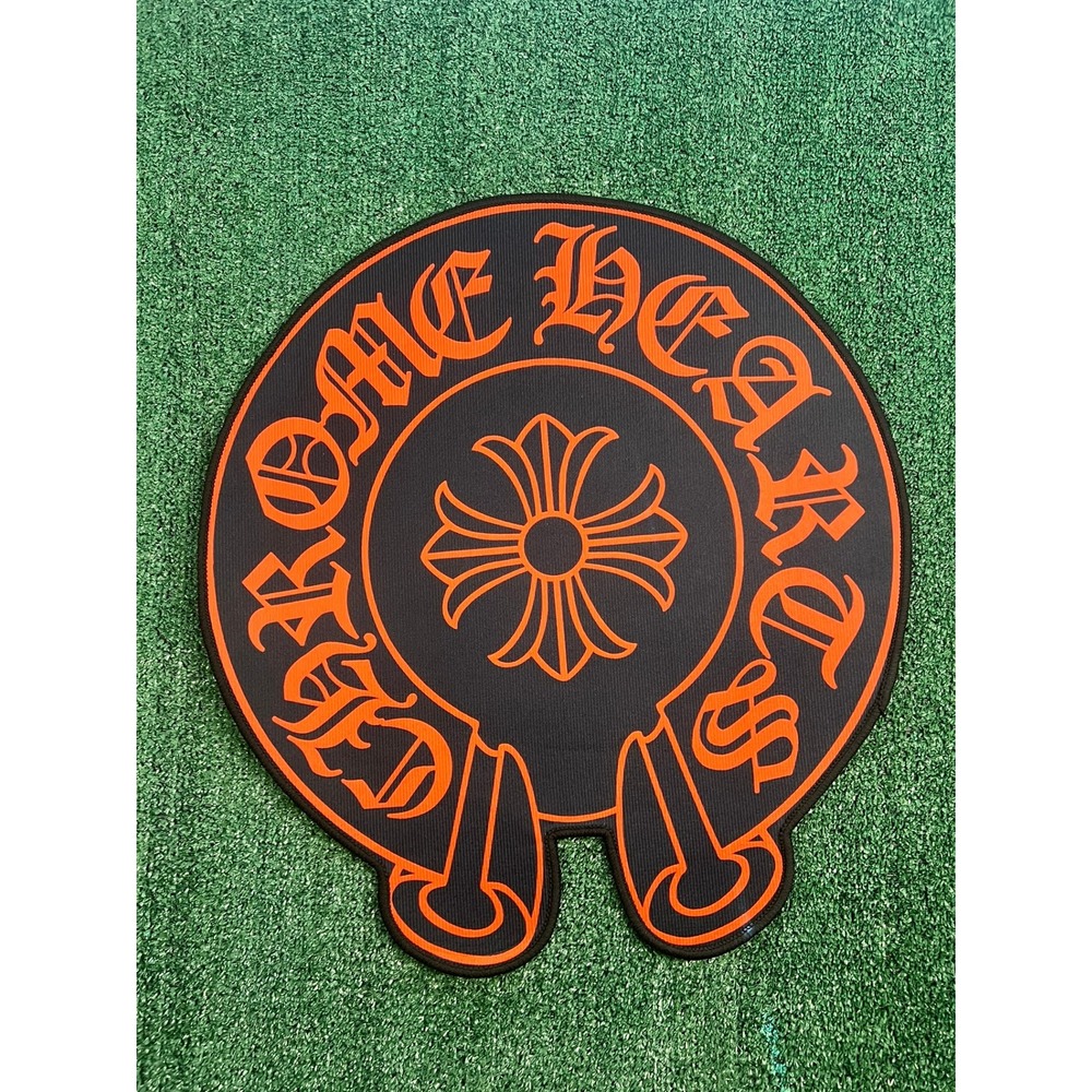 Chrome Hearts CH Red Rug Non Slip Back